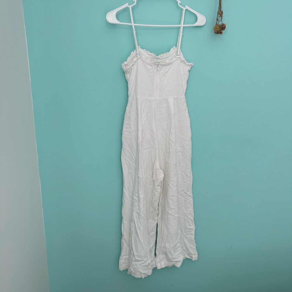 Mi Ami white wide leg jumpsuit - Picture 5 of 7